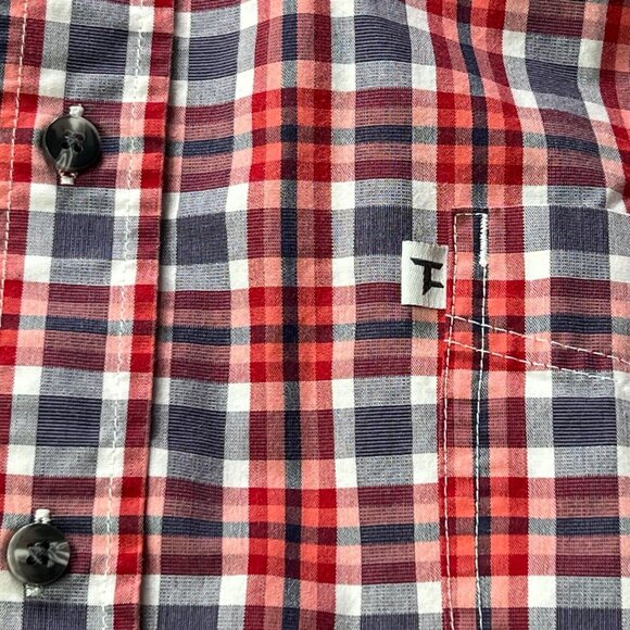 Panhandle Tuf Cooper Performance Western Shirt Mens XXL Long Sleeve Button-Down - Picture 5 of 9